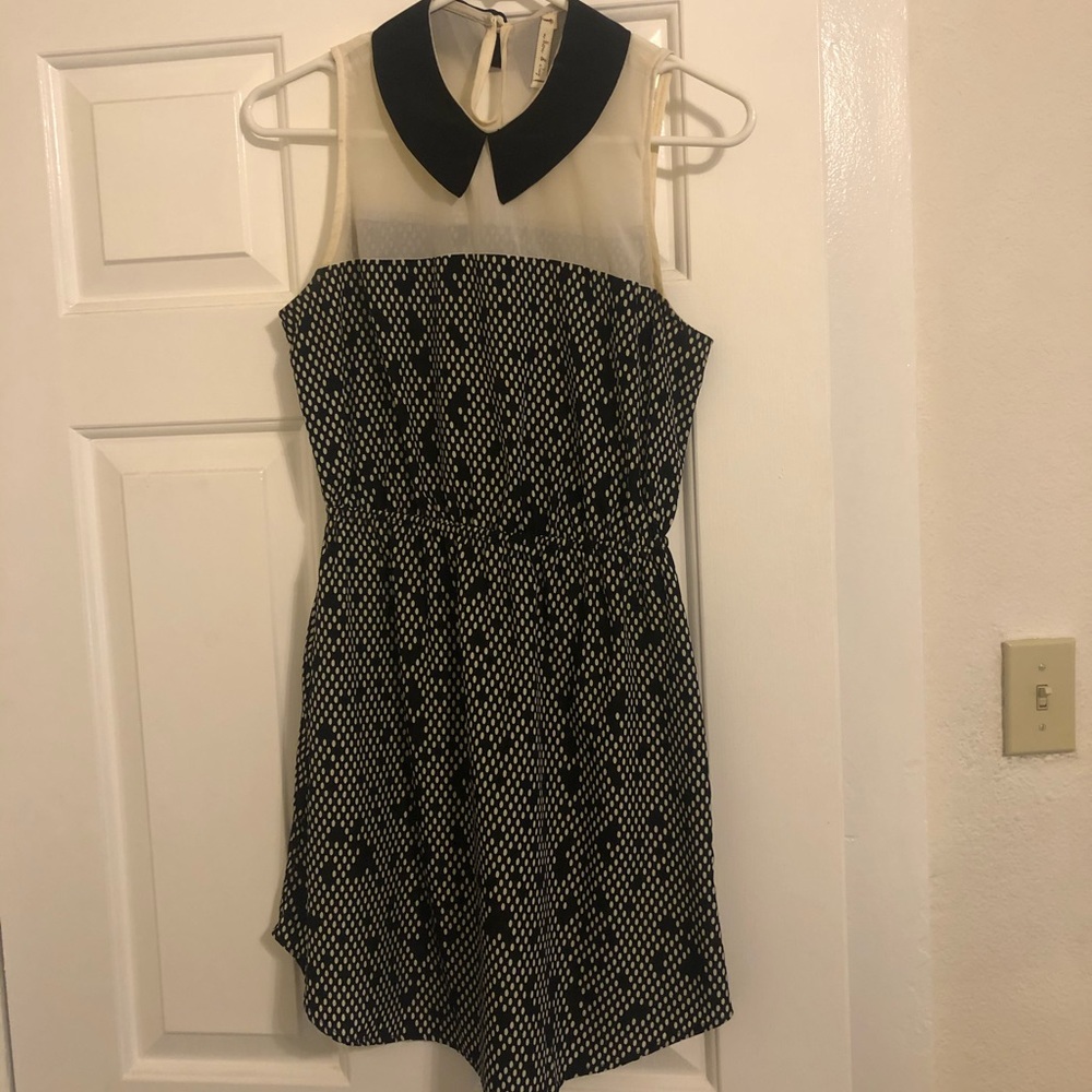 collered shirttail dress
